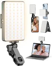 Fill Light for Mobile and Laptop with Clip