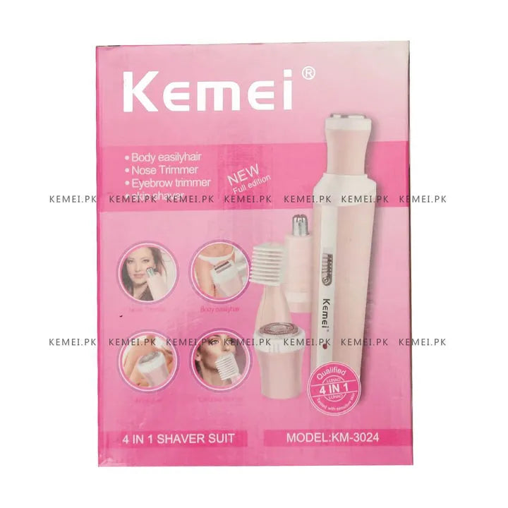 Kemei KM-3024 4 in 1 Shaver Unit